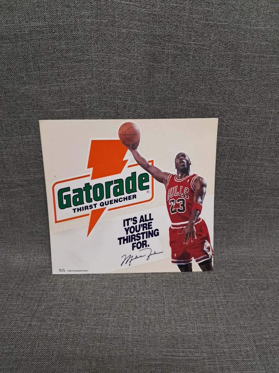 Michael Jordan Gatorade In Nba Fan Apparel & Souvenirs for sale | eBay