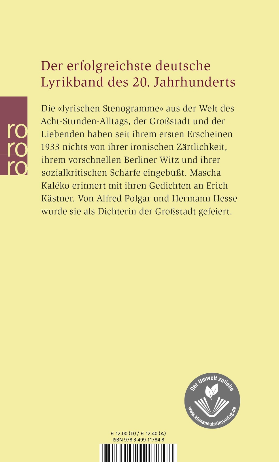 Thumbnail - Das Lyrische Stenogrammheft. Kleines Lesebuch Für Große