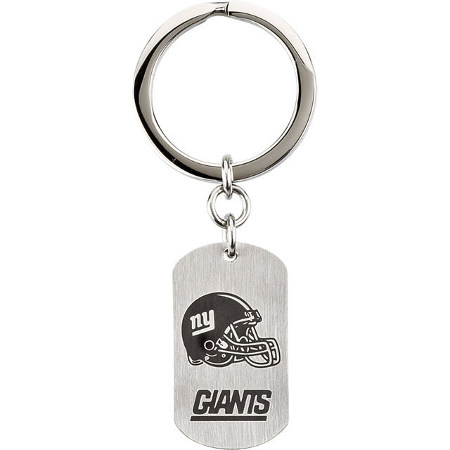 NFL Jewelry NY Giants Stainless Steel Key Chain New Free Shipping eBay