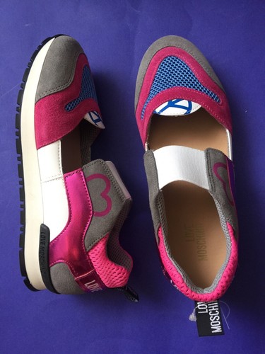 colourful designer trainers