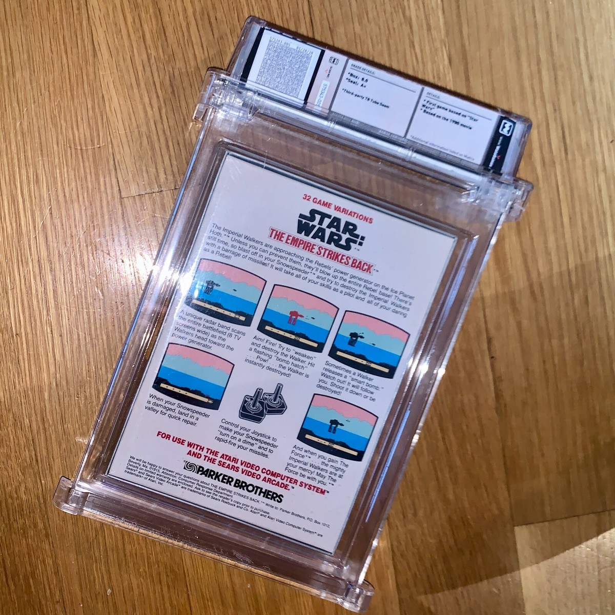 Star Wars: The Empire Strikes Back (Atari 2600, 1982) for sale