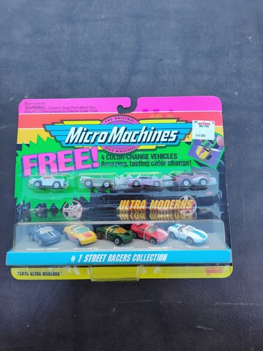 Micro Machines Moderns #1 Street Racers Collection Sealed Color ...
