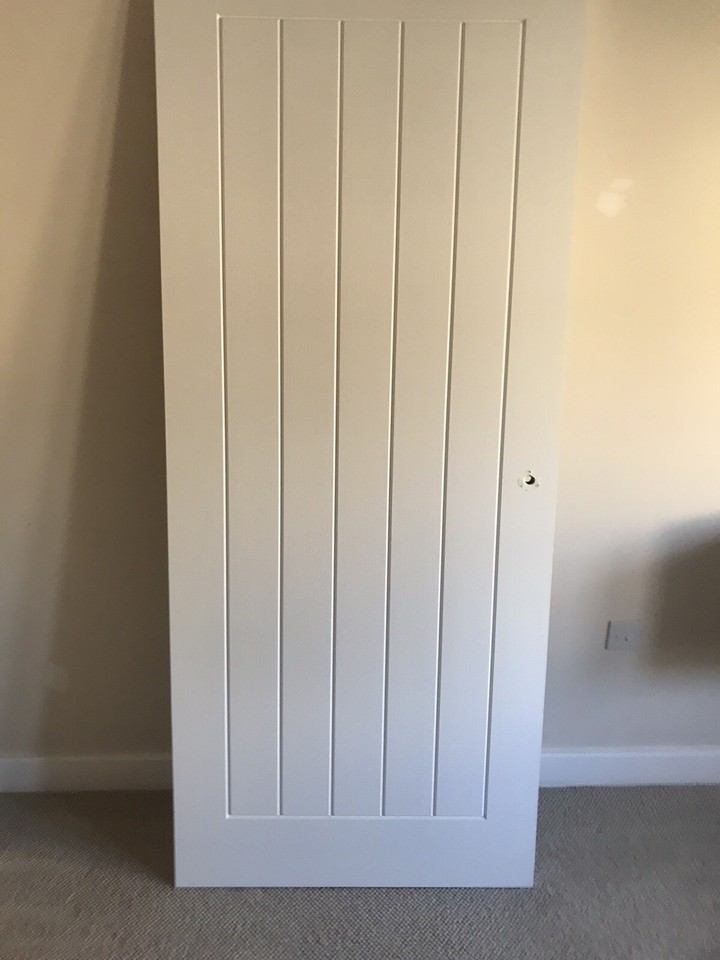 White Internal Door 1980mm X 835mm eBay