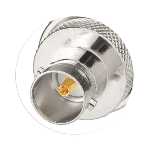 RF N Type Plug Male to BNC Jack Female RF Coaxial Adapter Connector 75 ohm - Zdjęcie 5 z 5