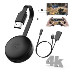 4K Wireless HDMI Display Dongle Adapter, Wireless Transmitter Screen Mirrorin...
