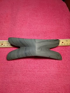 Native American Indian Artifacts ArrowHeads Beautiful Banded Slate Banner Stone