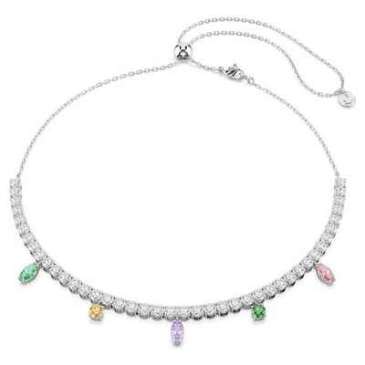 Swarovski Ariana Grande x Swarovski Necklace, Mixed Cuts, Multicolored 5737422