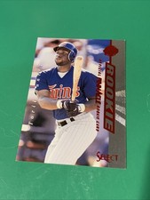 1997 PINNACLE SELECT #116 Torii Hunter ROOKIE CARD #116 MINNESOTA TWINS. rookie card picture