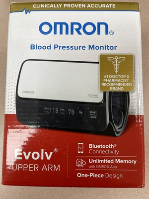 #ad Omron Evolv Upper Arm Blood Pressure Monitor Model Number #BP7000 $68.99