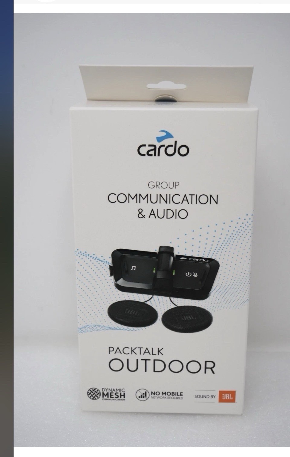 Cardo PACKTALK Outdoor Helmet Communication System - Black B
