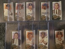 Lot Of 9 - 2022 Allen & Ginter - Gold & Black A&G Mini