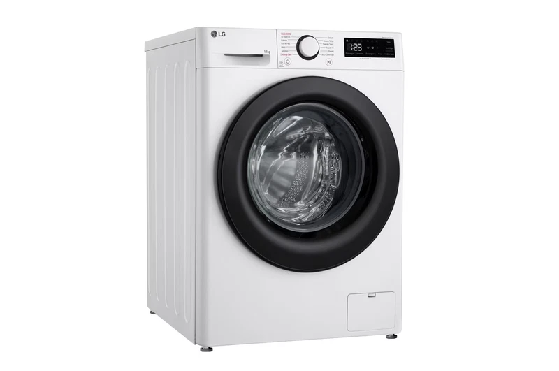 Lavatrice LG 11 Kg Risparmio Energetico Classe A -10% Bianco Vapore Inverter, fotografia 3 di 13