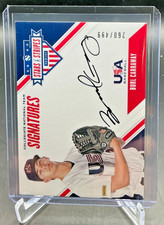 2020 Panini USA Stars & Stripes BURL CARRAWAY AUTO 260/499