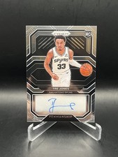 2020-21 Panini Prizm - Rookie Penmanship Tre Jones #RP-TJN Silver Prizm (AU, RC)