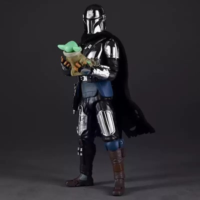 Mafex No.256 Star Wars The Mandalorian Chrome Ver. Action Figure