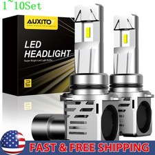 Auxito 9006 Led Headlight Conversion Bulb Low Beam White Super Bright 1-10set Auxito 9006 Led Headlight Conversion Bulb Low Beam White Super Bright 1-10set
