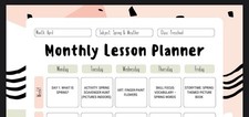 digital download preschool lesson plan for Ap...