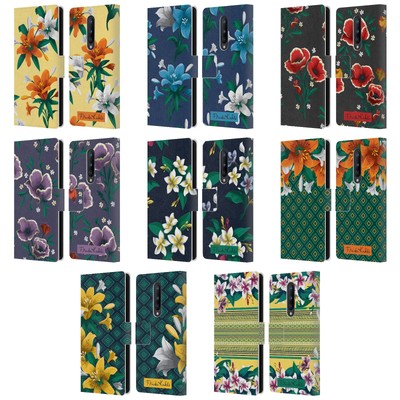 OFFICIAL FRIDA KAHLO FLOWERS LEATHER BOOK WALLET CASE COVER FOR ONEPLUS PHONES