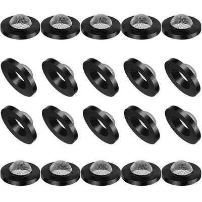 #ad 20 Pcs Hose Washer with Screen Filter Washers Stainless Steel amp; 1 inch black $8.55