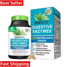 Digestive Enzymes for Gut Health & Bloating Relief - Multi Enzymes Digestion ...