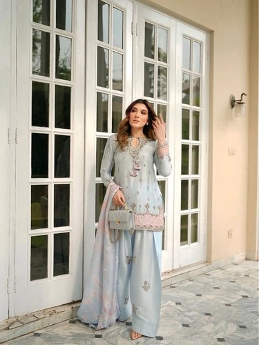 Pakistani Farshi Salwar Kameez Ready To Wear Dress Suits Wedding Party Bollywood