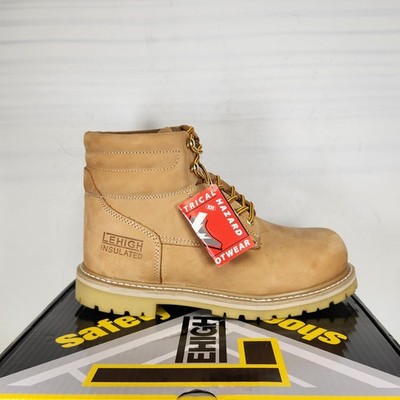 11 EEE - Lehigh 5030 Work Boot 6'' - STEEL TOE / INSULATED / EH - Tan - MENS