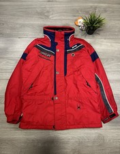 Spyder Vintage Ski Jacket Red Blue Tech Y2K