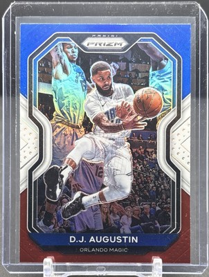 2020-21 PANINI PRIZM NBA #161 D.J. Augustin Orlando Magic Red White Blue
