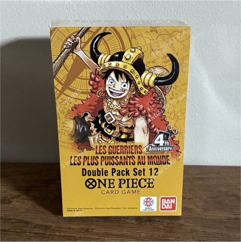 Bandai One Piece JCC Double Pack Set 12 OP-17 4th Anniversary FR
