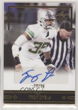 2020 Leaf Ultimate Draft 91 Rookies Gold 25/30 Troy Dye #91-TD2 Auto n1u