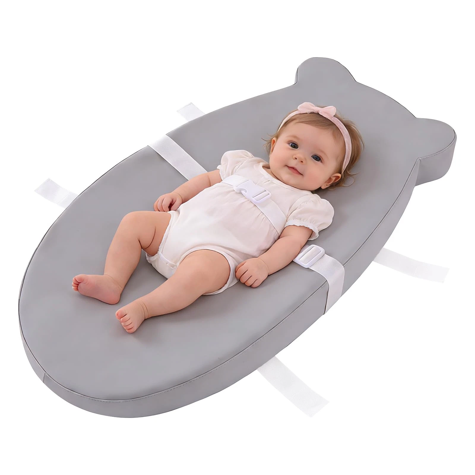 Baby Changing Pad, Waterproof & Wipeable Soft Diaper Changing Mat with PU Cov...