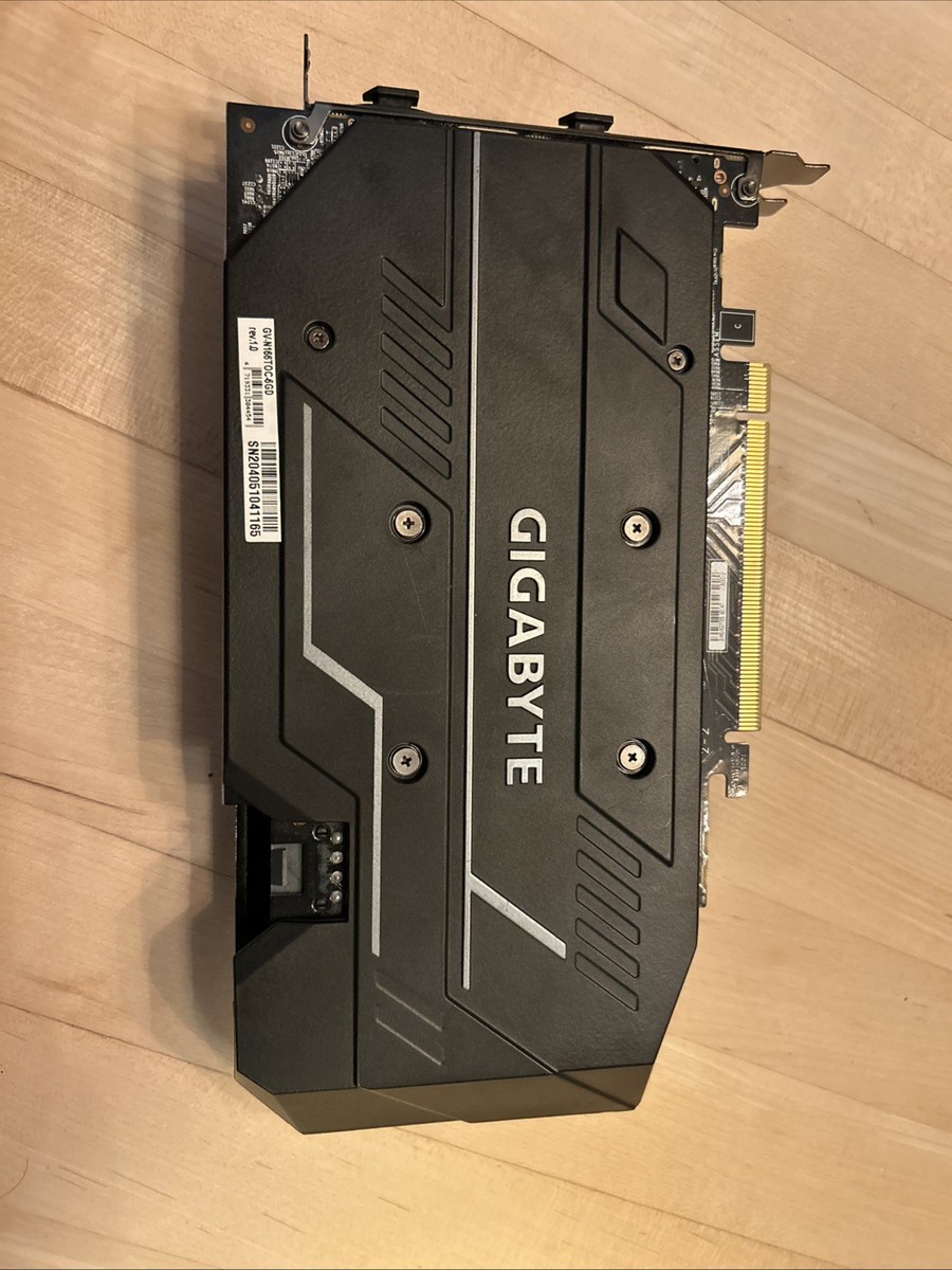【中古】GeForce GTX 1660 Ti OC 6G Gygabyte GeForce GTX 1660 TI OC 6G GDDR6 Video Card (GV