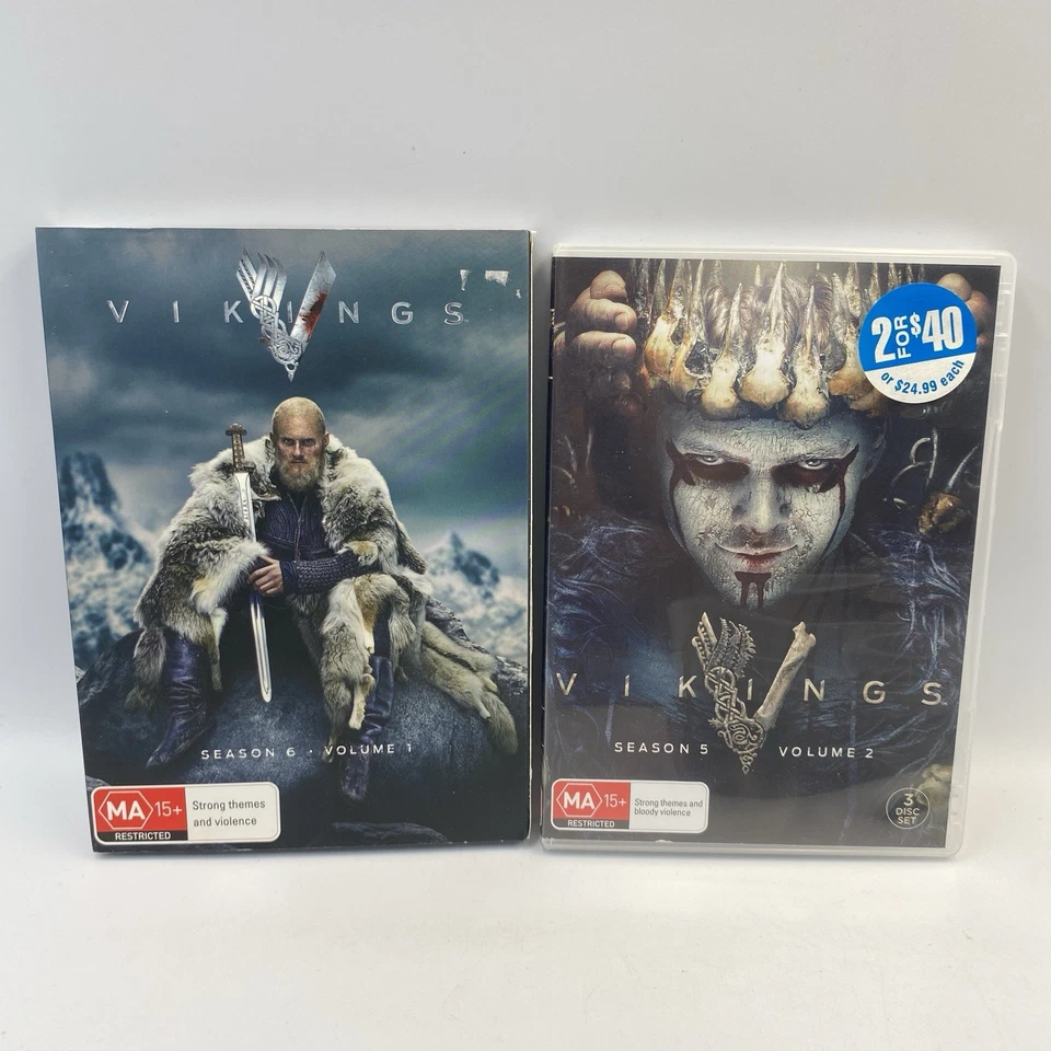 Vikings : Complete Season 1 2 3 4 5 6 (Part 1) - DVD Region 4 - TV Series - image 2 of 4