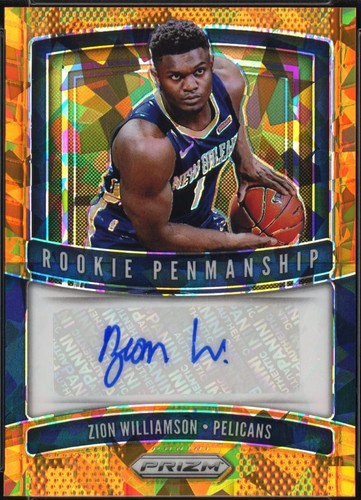 2019-20 Panini Prizm Draft Picks - Zion Williamson #1 (RC) | eBay