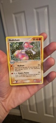Pokémon TCG Medicham EX Hidden Legends 10/101 Holo Rare NEAR MINT 