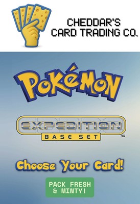2002 Pokémon Expedition Base Set: Choose Your Card! Pack Fresh & Minty!
