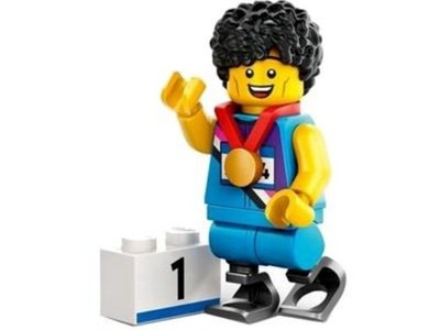 LEGO CMF Series 25 Sprinter Minifigure - col25-4 - Set 71045