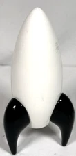 Playsam Sweden Rocket Ship White Black Executive Desk Toy