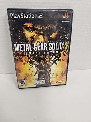 Metal Gear Solid 3 Snake Eater (Sony PlayStation 2 PS2, 2004)