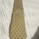 Vineyard Vines Men’s Beige/Green Geometric Pointed Tie w/ Logo Accent — photo 2