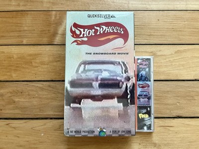 NOS Sealed Quicksilver Hot Wheels Snowboarding Video VHS With Attached CD 1997