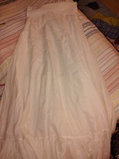 White Bridal Wedding Dress Underskirt