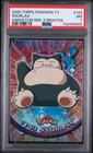 2000 TOPPS POKEMON TV ANIMATION SERIES 3 RAINBOW FOIL #143 SNORLAX PSA 7