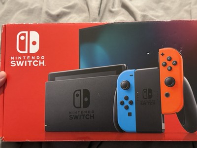 Nintendo Switch 32GB Konsole - Neon-Blau/Rot - leicht gebraucht