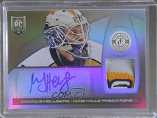 2013 Totally Certified Mirror Platinum Gold 4/5 Magnus Hellberg Patch Auto 3xv