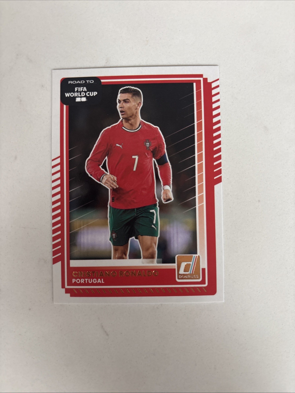 2025-26 Panini Donruss Road to Fifa World Cup - Cristiano Ronaldo #91