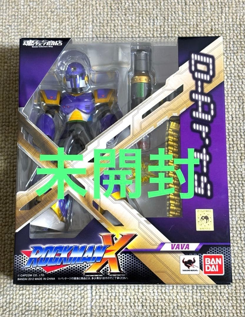 Bandai D-Arts Rockman X VAVA Vile Action Figure Mega Man Japan NEW Unopened