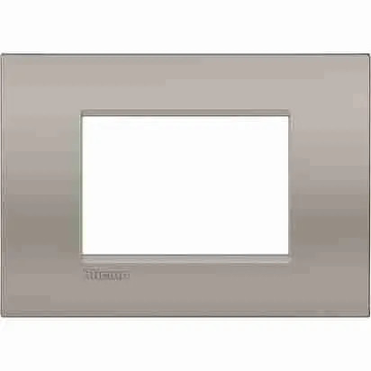 Acquista Placca BTicino LNC4803SB Sabbia - Serie Air 3 Posti Metallo