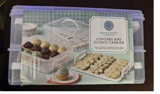 Martha Stewart Collection Cupcake And Cake Carrier - Multi Purpose Snapware