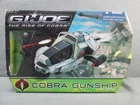 GI Joe COBRA GUNSHIP w/ FIREFLY Complete UNUSED Rise of Cobra 2009